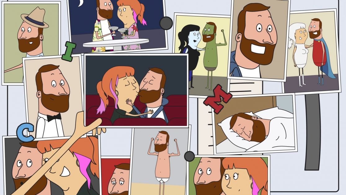 Science of falling in love 2danimation video image