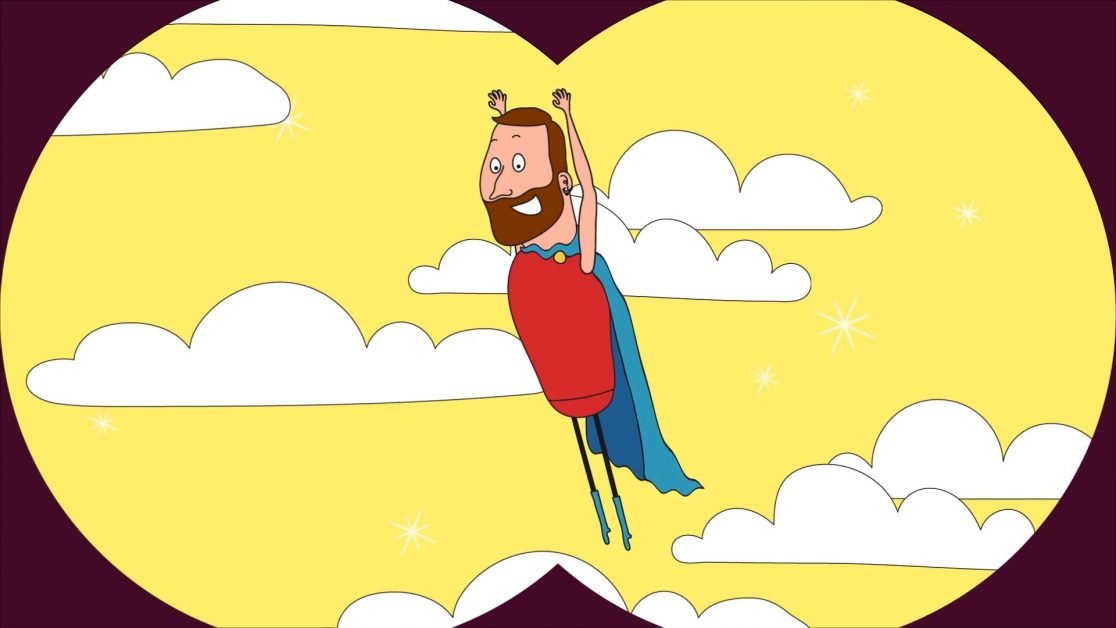 Science of falling in love 2danimation video image