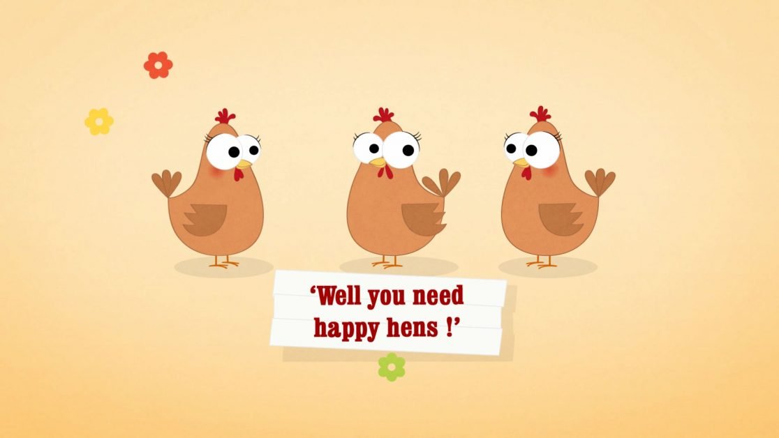 Happy hens - Brand explainer video image
