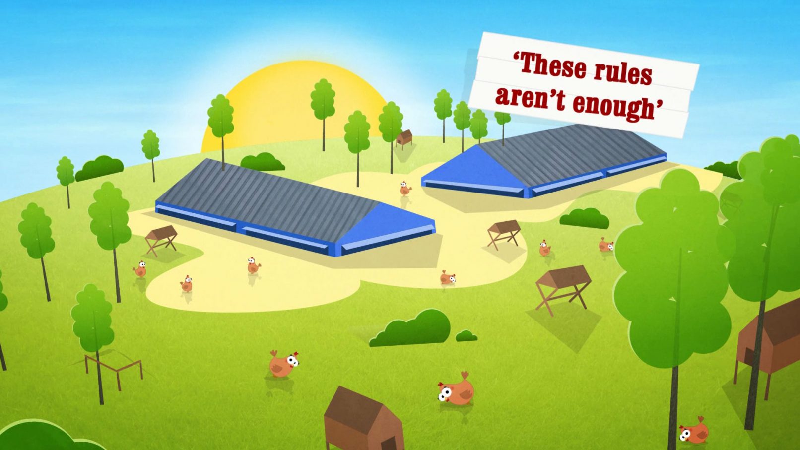 Happy hens - Brand explainer video image